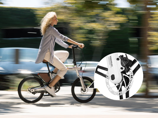 Ssensitive Front and Rear Hydraulic Brakes