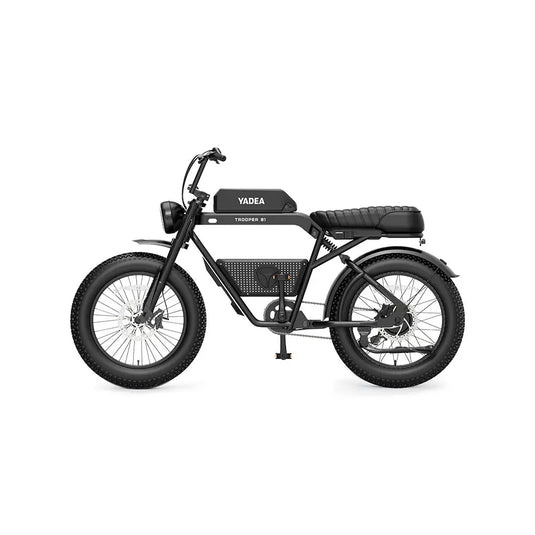 750W Comfortable Dual Suspension Ebike Trooper 01