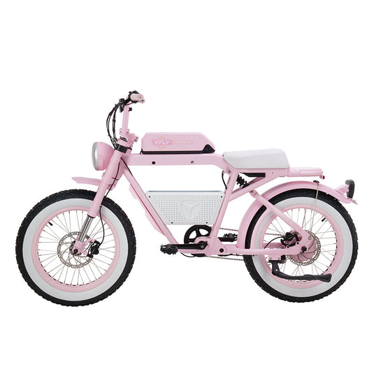 elektrofahrrad pink 750W Comfortable Dual Suspension Ebike Trooper 01