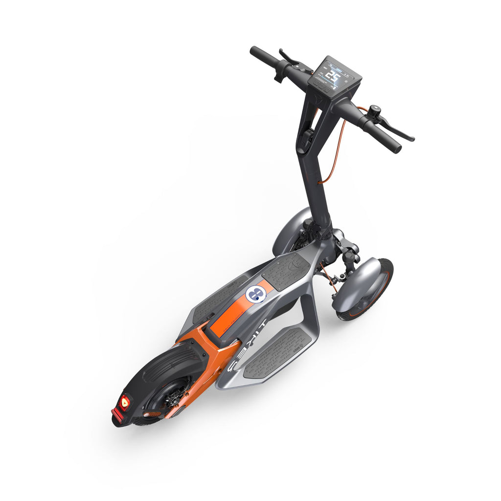 Tiker Electric Scooter Swing Freely With Multi-Wheel Tilted Balance System Yadea Official Online Store